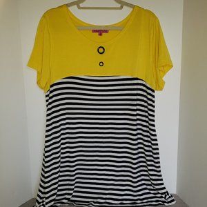 Max & Rinna Swing Top, Size XL